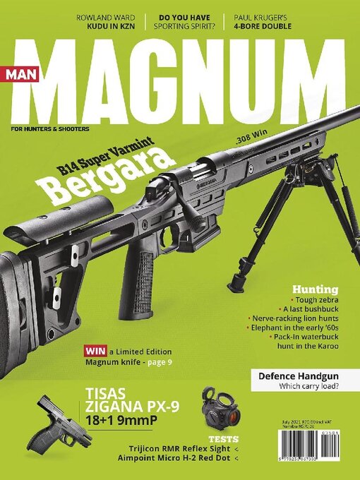 Title details for Man Magnum by SA Hunters and Game Conservation Association - Wait list